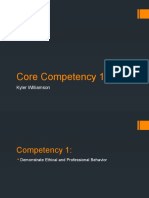 Core Competency 1