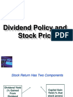 Dividend and Stock Price