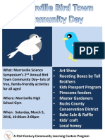 Morrisville Bird Town Community Day