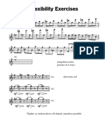 Flute Flexibility Excercises - Exactly After MARCEL MOYSE - de LA SONORITE