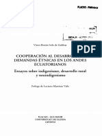 Cooperación Al Desarrollo y Demandas Étnicas en Los Andes Ecuatorianos PDF