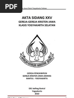 Download Akta Sidang XXV KYS by bapakne ion SN30071023 doc pdf
