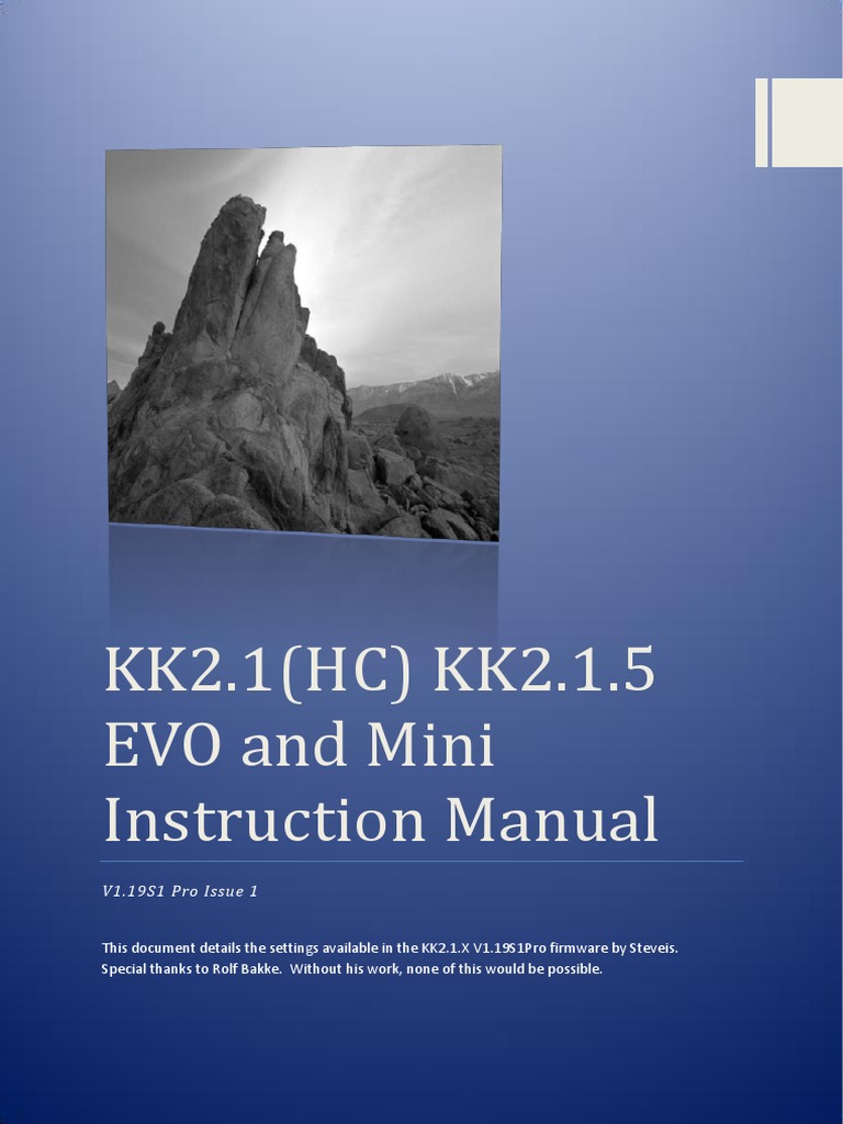 Kk2 1 x instruction manual v1 19s1 pro pdf flight dynamics fixed
