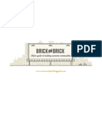 Brick by Brick - Guide on building web community