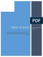 Crear Un Blog