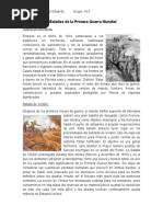 3 Batallas de La Primera Guerra Mundial