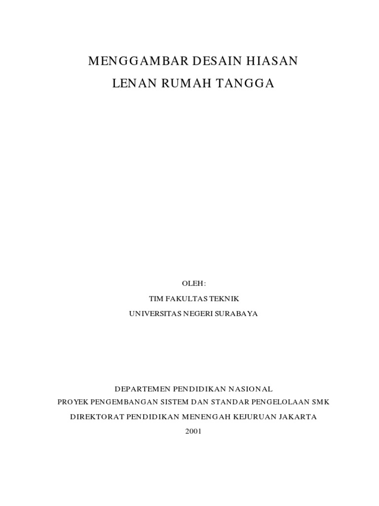 11 Menggambar Desain Lenan Rumah Tangga