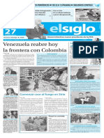 Edicion Impresa El Siglo 27-02-16