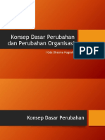 Modul 1 - Konsep Dasar Perubahan Dan Perubahan Organisasi PDF