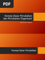 Modul 1 - Konsep Dasar Perubahan Dan Perubahan Organisasi PDF