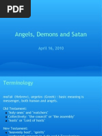 Angels Demons and Satan