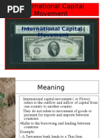 International Capital Movement