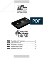 Manual EasyHome PowerBank