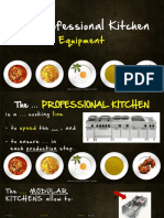 test orale - the professional kitchen