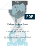 CRS - RL34582 - The Depreciating Dollar: Economic Effects and Policy Response