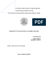 Tesi Di Laurea Di Angelica Greco - Stampanti 3D L'era Dei Nuovi Makers Tra Tecnologia e Innovazione PDF