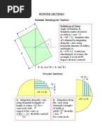 Rotated Sections