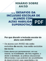 Inclusão Escolar de Alunos com Altas Habilidades