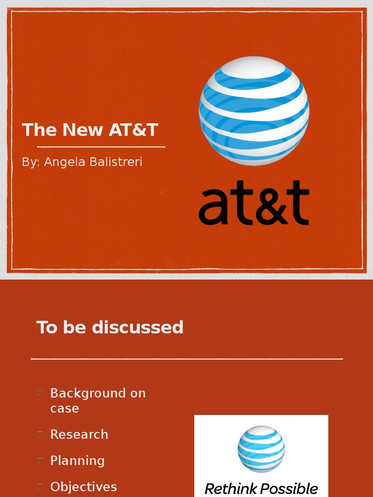 AT&T Merger: Rebranding Strategy Overview | PDF | Business