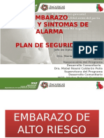 Signos y Sintomas de Alarma Del Embarazo y Plan de Seguridad