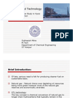 Gas to Liquid process with heat integration