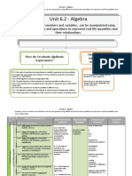 Unit 6.2 - Algebra
