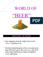 The World Of: "BEER"