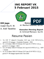 Morning Report 04-05 Februari 2015