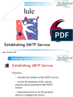 Internet Information Server: Establishing SMTP Service