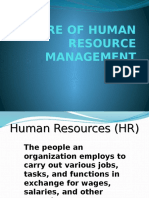 Nature of Hrm