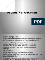 Proses Pengecoran