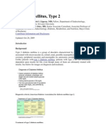 Diabetes Mellitus