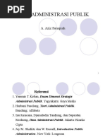 Download Ilmu Administrasi Publik PPT by Raisandy Aziz SN300944665 doc pdf