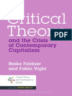 (Critical Theory and Contemporary Society) Heiko Feldner, Fabio Vighi, Darrow Schecter-Critical Theory and The Crisis of Contemporary Capitalism-Bloomsbury Academic (2015)