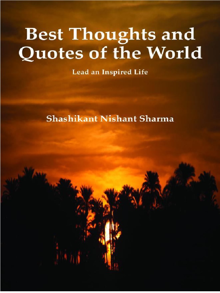 Best Thoughts | PDF | Forgiveness | Gratitude