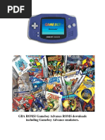 Download GBA ROMS Gameboy Advance ROMS - Apk Miki by Apk Miki SN300965198 doc pdf