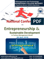 Govt. Engineering College Conference on Entrepreneurship & Sustainable Development