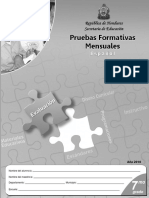 Prueba Formativa 7º Español (2010)
