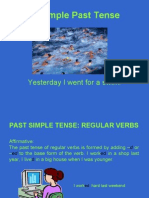 English - The Simple Past Tense