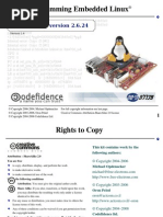 Programming Embedded Linux