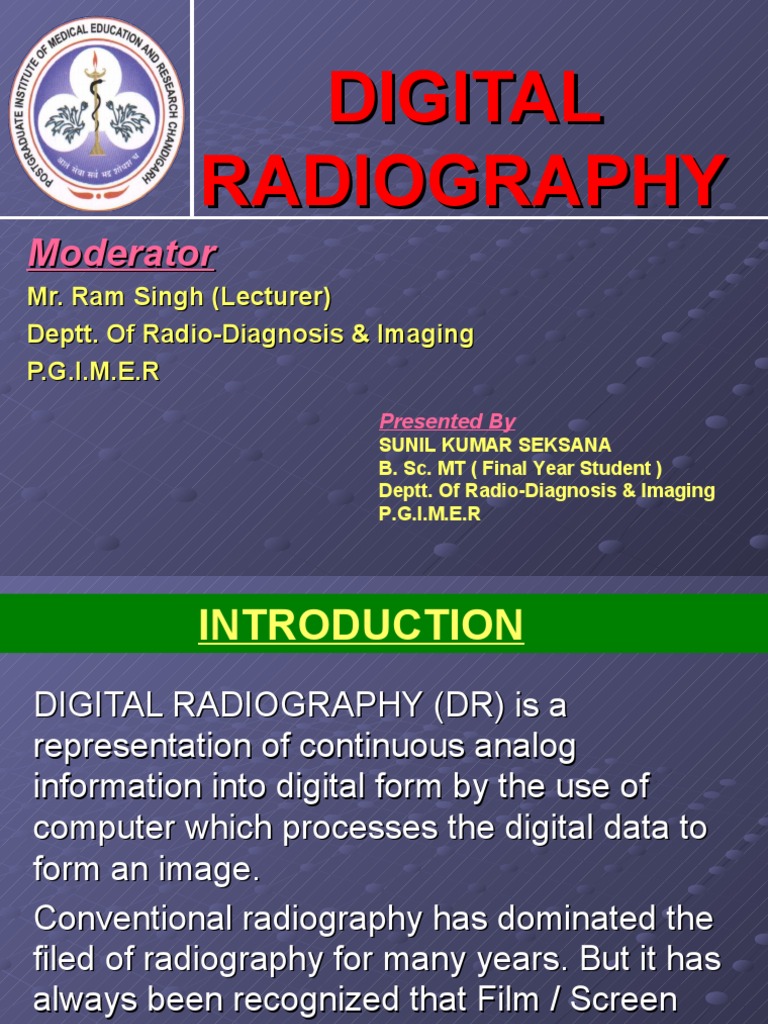 Digital Radiography Overview and Benefits | PDF | Radiography | Optical ...