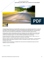 DNIT - Excesso de Velocidade