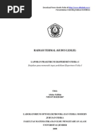 Download EKSPERIMEN FISIKA RADIASI TERMAL by ABDUS SOLIHIN SN30100366 doc pdf