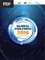 Global ViOlympic - Handbook