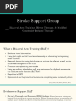 stroke support group presentation final