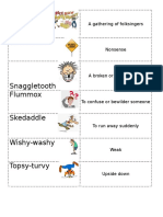 vocab foldable template lesson 21 with definitions