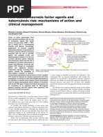 Anti-tumour Necrosis Factor Agents And
