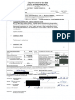 Contract Change Order No. 5 Redacted