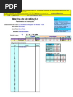 grelha avaliacao POR PERÍODO escola Básica Integrada de Silvares - Fafe
