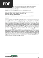Download Genetic diversity of rice Oryza sativa L grown in saline lowlands of south India 2010 by sabavani SN30103640 doc pdf